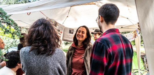 Le proteste degli studenti universitari di Milano negli scatti di una street photographer Ilaria Lamiera assieme agli studenti di Milano durante le manifestazioni ph. Francesca Magnani