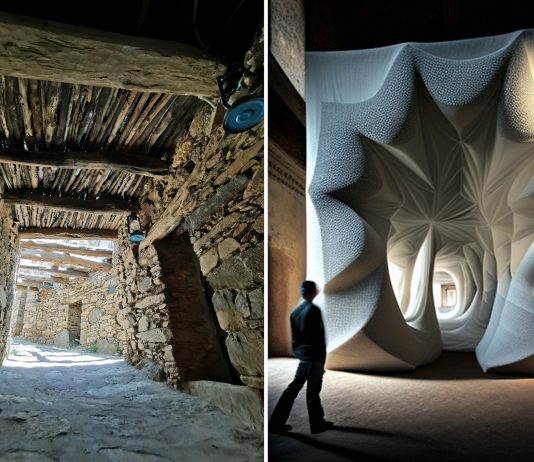 Il Padiglione dell’Arabia Saudita riflette sul tema dell’eredità dei materiali