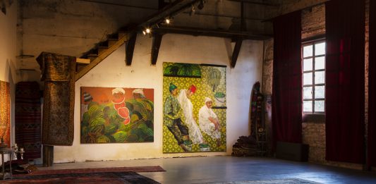 L’Oriente raccontato da Aldo Mondino in mostra a Padova