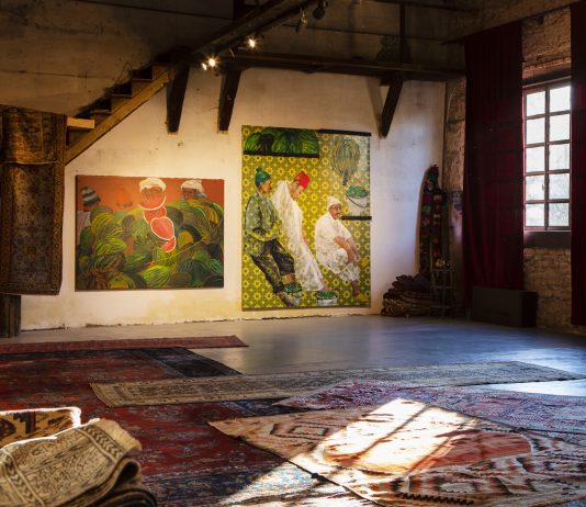 L’Oriente raccontato da Aldo Mondino in mostra a Padova