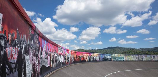 PINACOTECA AGNELLI NUOVA INSTALLAZIONE SULLA PISTA 500 PISTARAMA DOMINIQUE GONZALEZ-FOERSTER