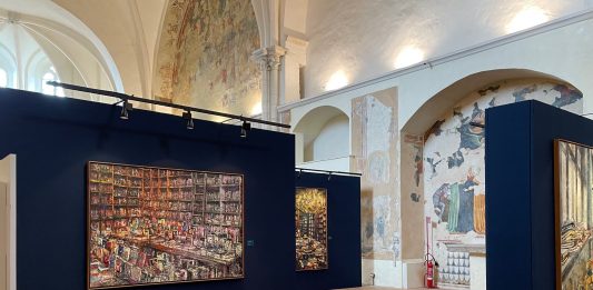 La forza della pittura che inganna lo sguardo: Massimo Giannoni