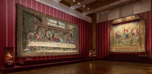 ALL’OMBRA DI LEONARDO. ARAZZI E CERIMONIE ALLA CORTE DEI PAPI LA PREZIOSA MOSTRA DELLA REGGIA DI VENARIA