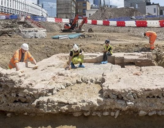 Un mausoleo di epoca romana scoperto nel cuore della City di Londra