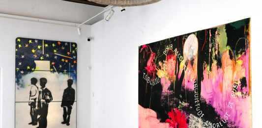 L’immaginario di Mario Schifano in mostra alle Gallerie d’Italia di Napoli Allestimento mostra “Mario Schifano, il Nuovo Immaginario" a cura di Luca Massimo Barbero alle Gallerie d'Italia di Napoli (Roberto Serra / Iguana per Gallerie d'Italia)