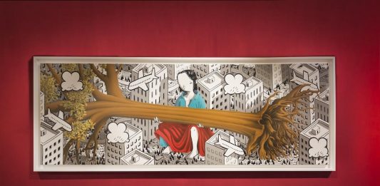 Non aprire prima del 2023: MILLO in mostra alla Dorothy Circus Gallery di Roma DCG Rome I will never surrender by Millo DO NOT OPEN BEFORE 2023 Photo Courtesy of Federica Iannella