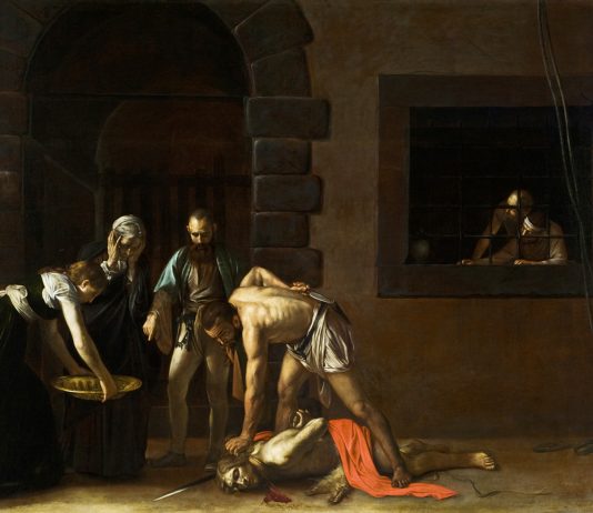 Lavori al Museo della Concattedrale di San Giovanni, a rischio la luce di Caravaggio Caravaggio, Decollazione di San Giovanni Battista, olio su tela, 361×520 cm, Concattedrale di San Giovanni, La Valletta