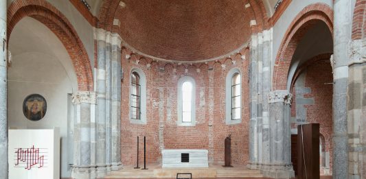 Mario Velocci Scultore nella Basilica di San Celso