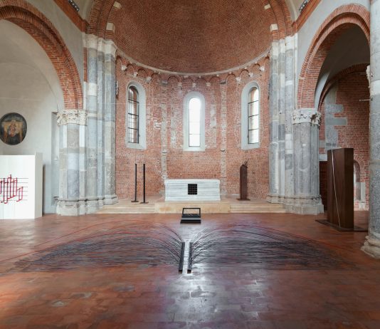 Mario Velocci Scultore nella Basilica di San Celso