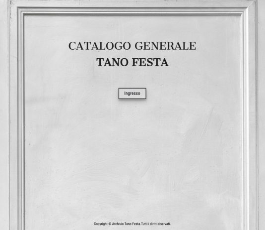 Il Catalogo generale dell’opera di Tano Festa nelle parole di Anita Festa