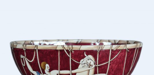 Richard-Ginori e Gio Ponti, 100 anni di design in mostra in Lombardia Gio Ponti_Emerenziana, Serie Le mie donne, ciotola ovale, maiolica, Società Ceramica Richard-Ginori