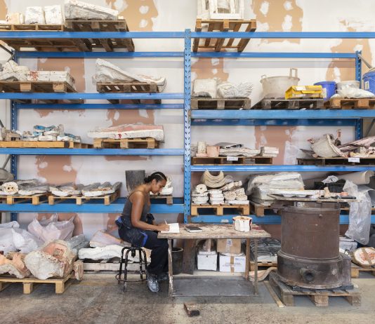 Dominique White: l’incontro a Milano, alla Fonderia Artistica Battaglia