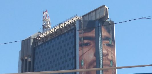 Napoli, ecco il grande lavoro di Jorit al Centro Direzionale jorit Napoli