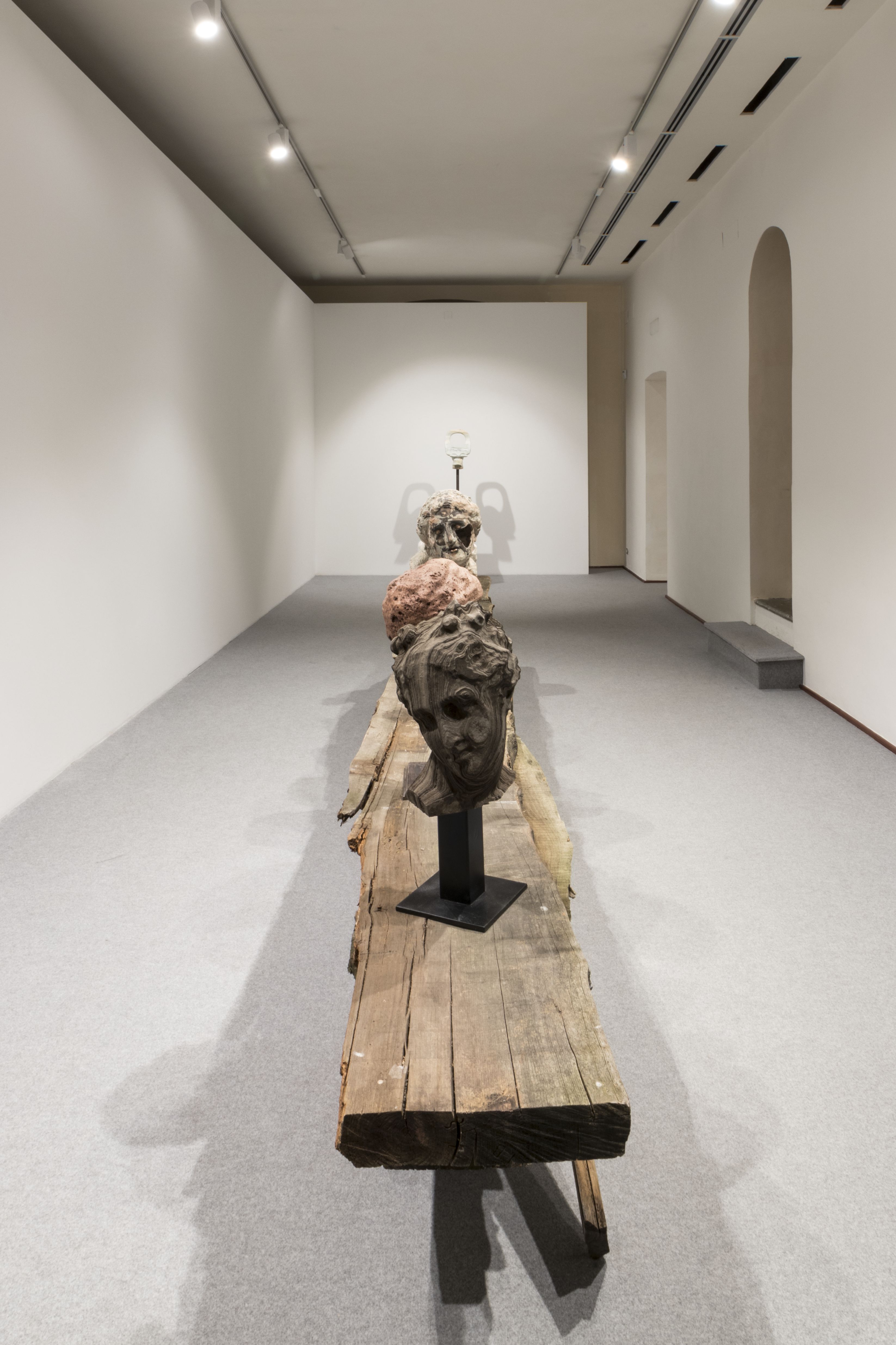 installation view della personale di Massimiliano Pelletti al museo MARCA di Catanzaro, 2022