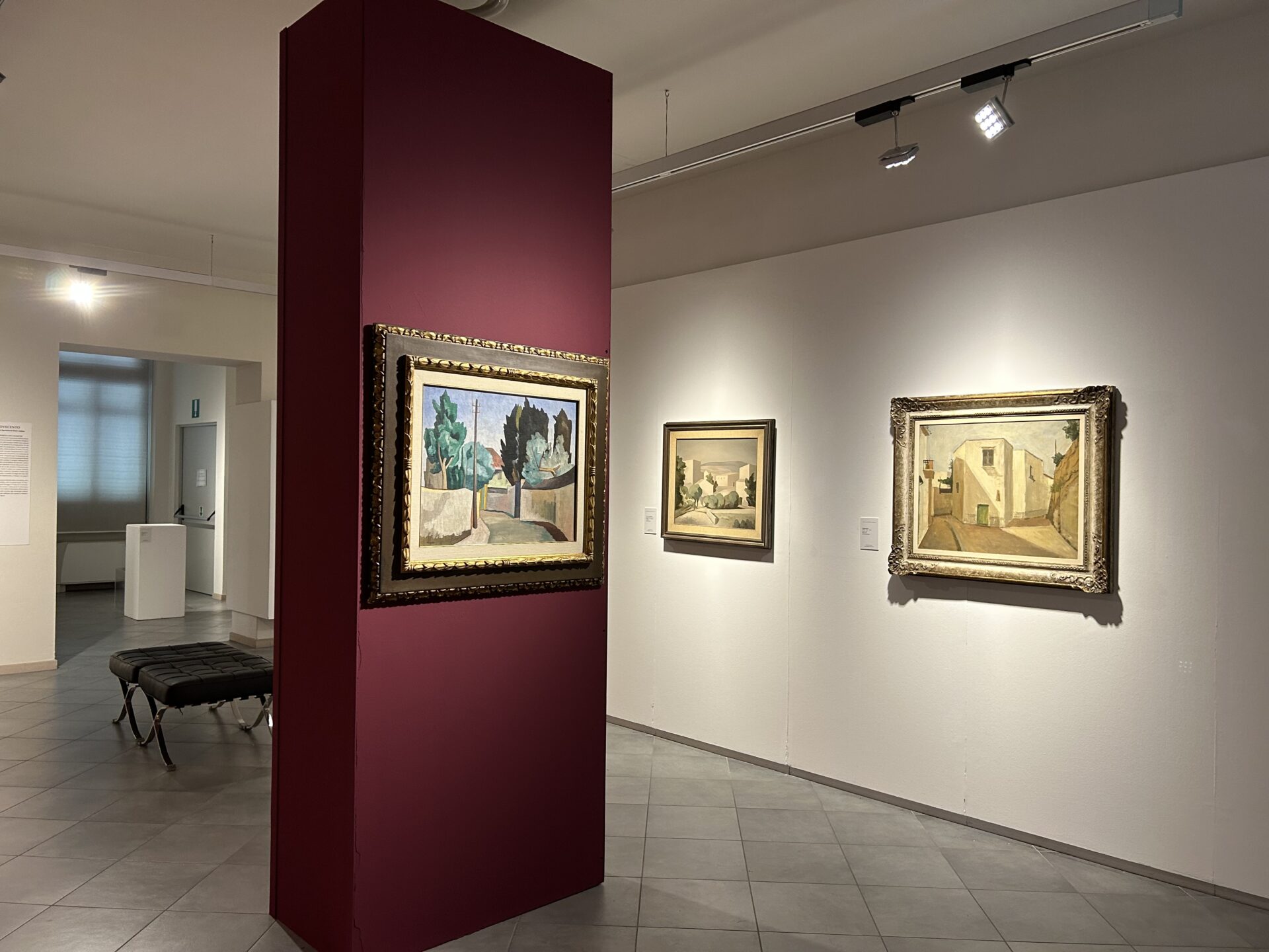 NOVECENTO. Il ritorno alla figurazione da Sironi a Guttuso, veduta della mostra, 2023, Lecco Palazzo delle Paure