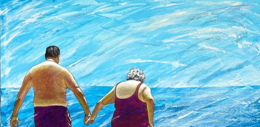 La pittura liquida di Lorenzo Guarnera in mostra a Catania