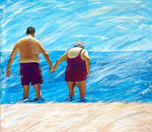 La pittura liquida di Lorenzo Guarnera in mostra a Catania