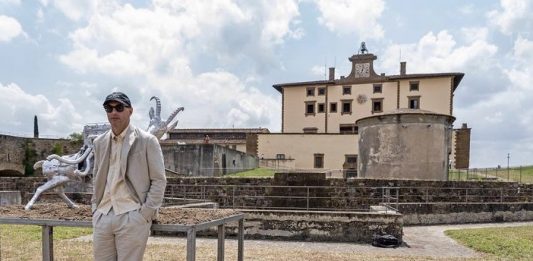 Nico Vascellari al Forte Belvedere di Firenze: l’arte, una pesca nel fango