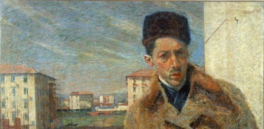 Ritratto di Umberto Boccioni, oltre il Futurismo: la mostra alla Fondazione Magnani Rocca Umberto Boccioni, Autoritratto