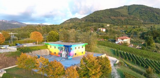 Un viaggio d’arte contemporanea, tra le storiche aziende vitivinicole italiane Fallen Fruit, “A Portrait of Dionysus”, Feudi di San Gregorio, Sorbo Serpico, 2023