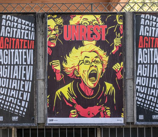 I poster di CHEAP invadono le strade di Bologna, con una tappa al MAMbo