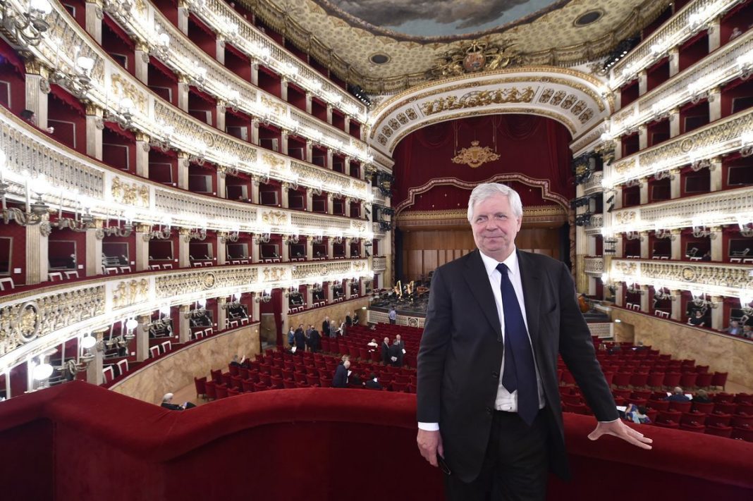 Stephane Lissner a Teatro San Carlo di Napoli