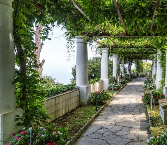 Il salotto della sfinge: cinema e cultura nello scrigno di Villa San Michele, a Capri