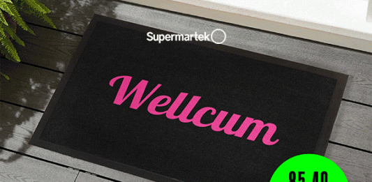 Lo ZERBINO Wellcum ideato di Elena Ketra in esclusiva per Supermartek