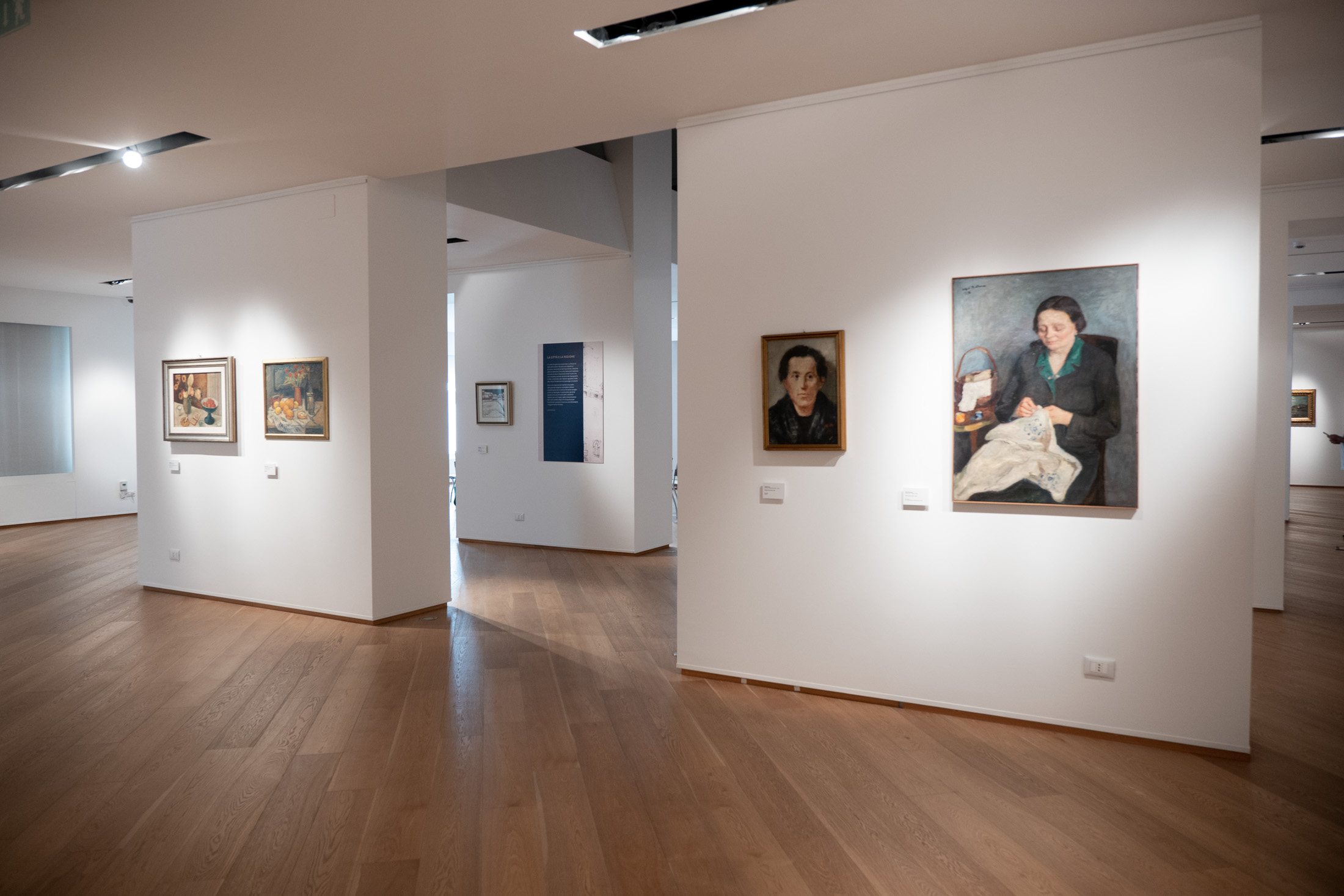 Mondi Possibili. Due secoli d’arte dalle collezioni di Pordenone, Galleria Bertoia a Pordenone, exhibition view