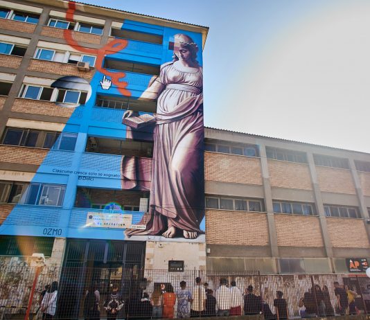 L’arte della conoscenza: il dono di Ozmo a Roma contro la mafia Ozmo, Sophia, Roma, 2023