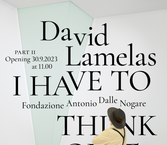 David Lamelas – I Have to Think About It