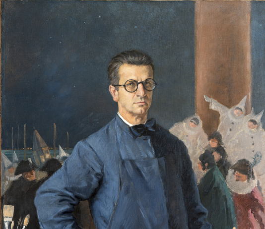 Italico Brass, l’irredentista girovago della pittura: la mostra a Venezia Italico Brass, Autoritratto, 1928, Olio su tela, Collezione privata, Courtesy lineadacqua