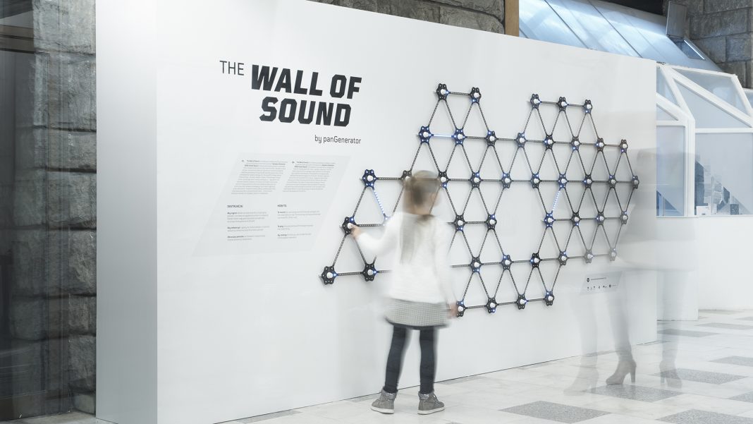 panGenerator, The Wall of Sound, Museo Nazionale della Scienza e della Tecnologia Leonardo da Vinci, Milano, 2023