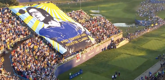 Ryder Cup, RUFA ricorda un campione di golf con un’opera d’arte