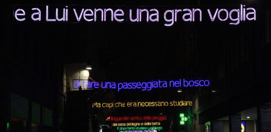 Cosa vedere a Torino durante l’Art Week, mappa #1: dall’Ex Giardino Zoologico alla Fondazione Merz Luigi Mainolfi, Lui e l'arte di andare nel bosco - Luci d’Artista © Comune di Torino