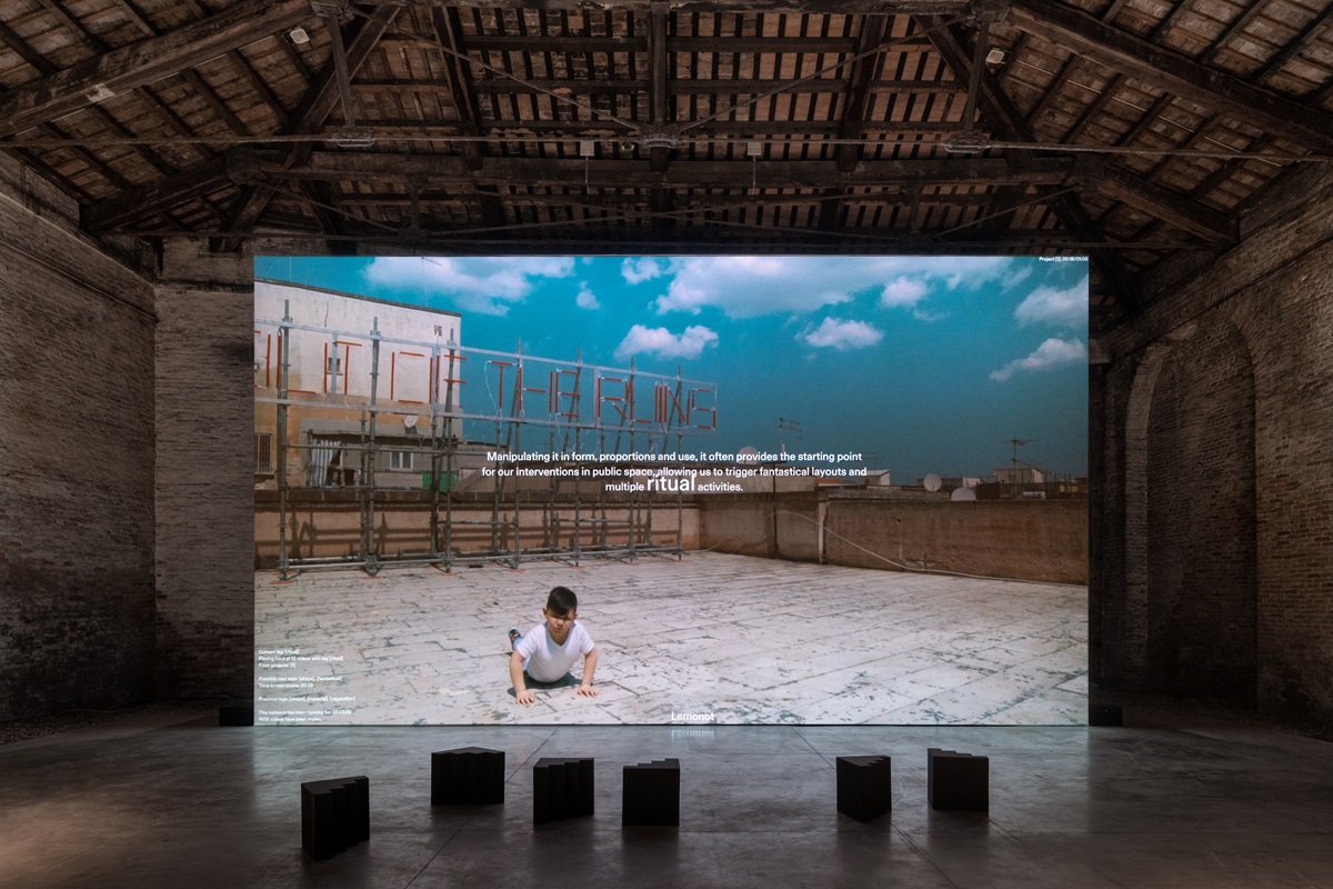 Padiglione Italia, 18. Mostra Internazionale di Architettura – La Biennale di Venezia, 2023. Foto di Delfino Sisto Legnani. Courtesy Fosbury Architecture