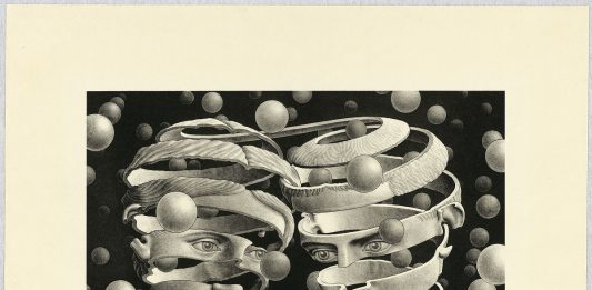 Escher, la matematica dell’illusione: la mostra a Palazzo Bonaparte di Roma Maurits Cornelis Escher Vincolo d’unione, 1956 Litografia, 253x339 mm Collezione M.C. Escher Foundation, Paesi Bassi All M.C. Escher works © 2023 The M.C. Escher Company. All rights reserved