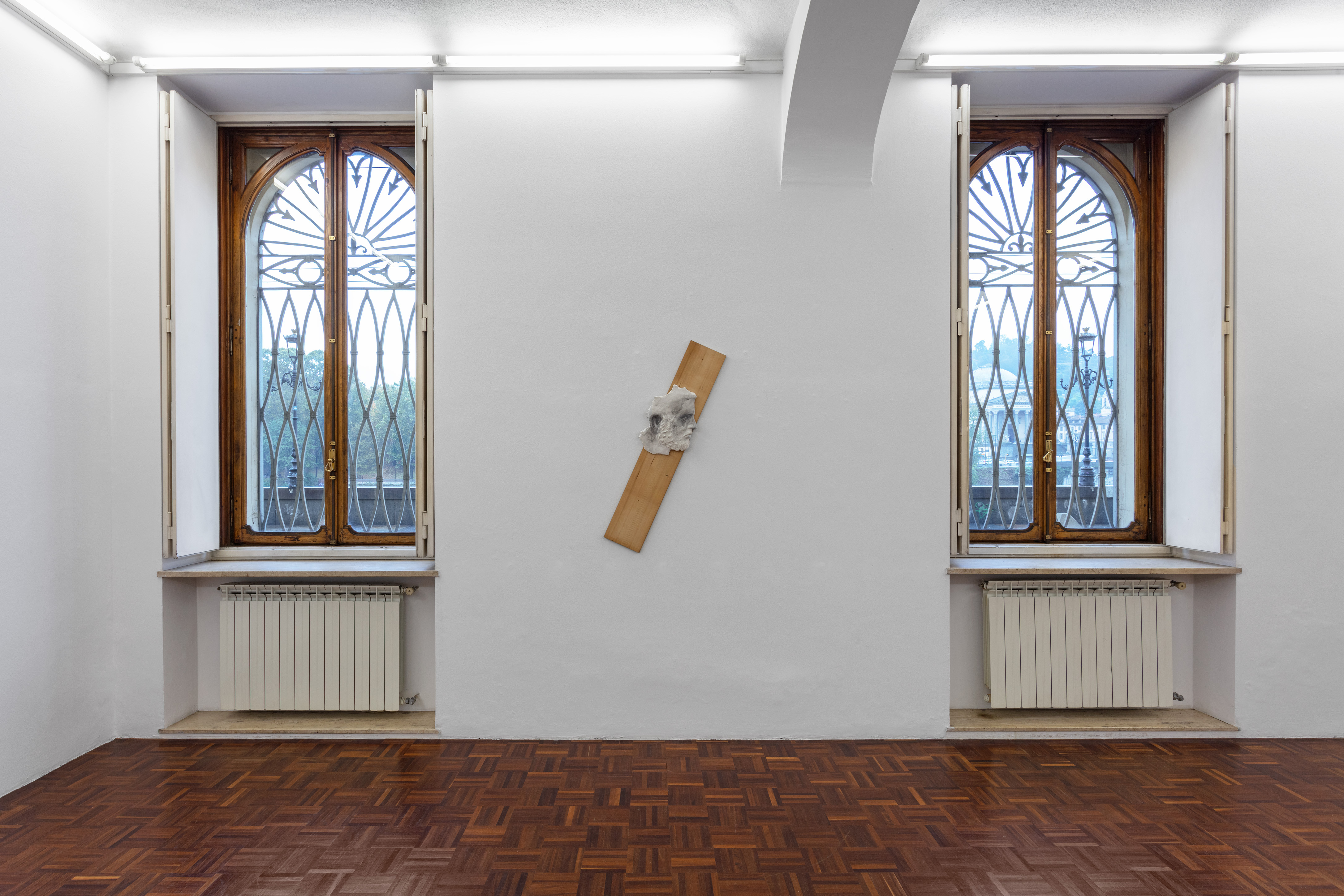 Installation view, Ghost track, Norma Mangione Gallery, photo credit: Sebastiano Pellion di Persano, courtesy Image of Norma Mangione Gallery and the Artists