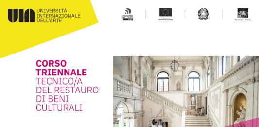 Ultimi posti per il Corso triennale gratuito di Tecnico/a del Restauro di Beni Culturali dell’UIA Università Internazionale dell’Arte di Venezia