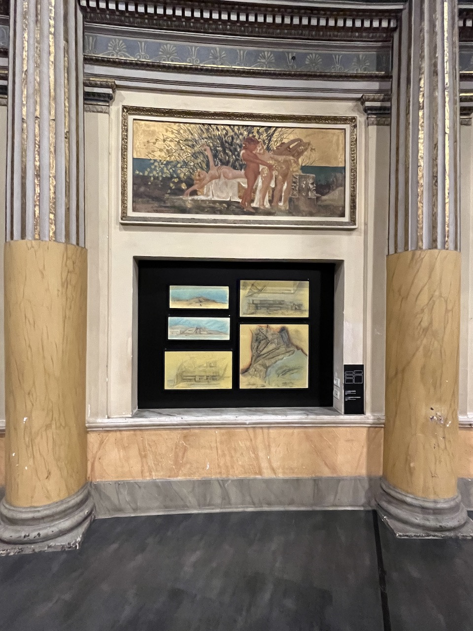 Franz Prati,  L’architettura e il suo doppio, Casa dell'Architettura, Roma, vista della mostra