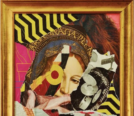 Tornano a Roma i collage di Michele Oz con la personale SuperSerie Madonne curata da Carlo Ciuffo