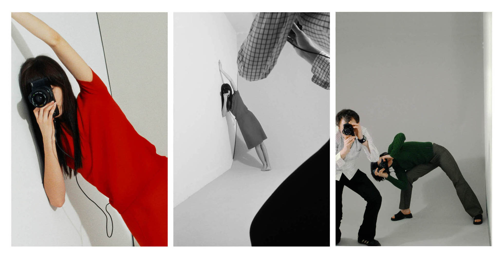 Exposure #32:  N.Y.C., 249 W. 34th Street,  01.02.05, 5:04 p.m. 2005 3 parts, 168 x 112 cm/ 66 x 44 inches each