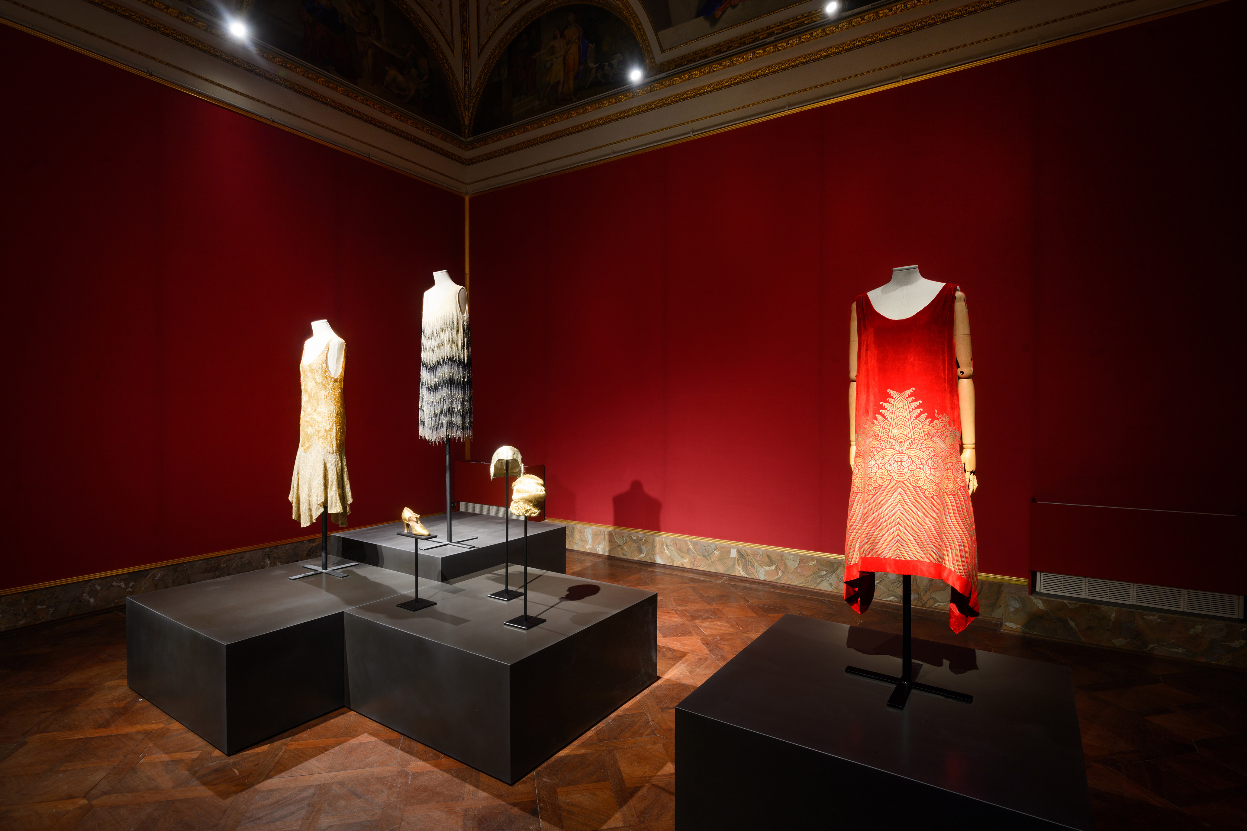 Museo della Moda e del Costume di Palazzo Pitti, veduta dell allestimento, Firenze 2023