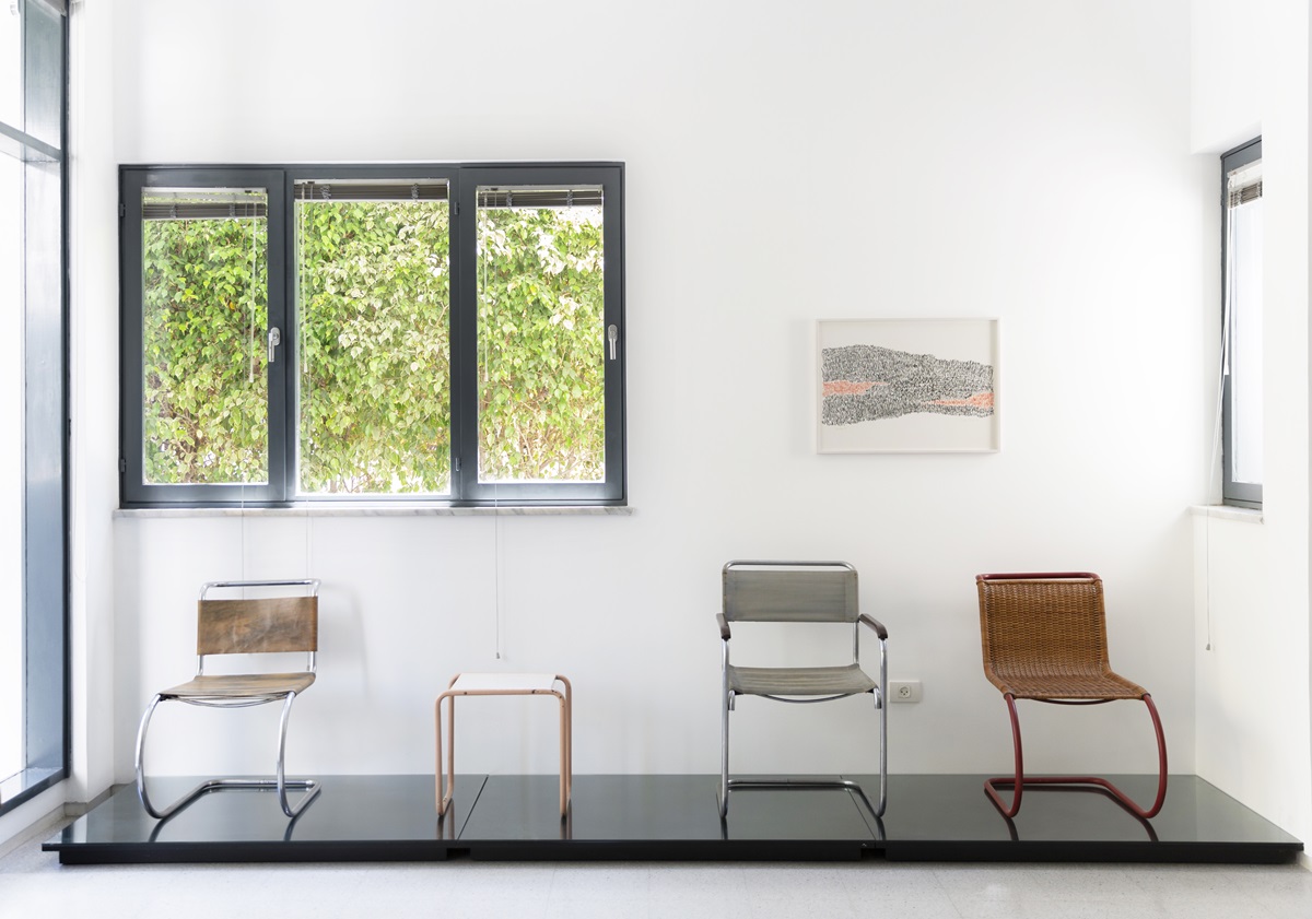 “Irma Blank: Blank”, 2020 Veduta della mostra presso Bauhaus Foudation, Tel Aviv Foto: Eyal Agivayev