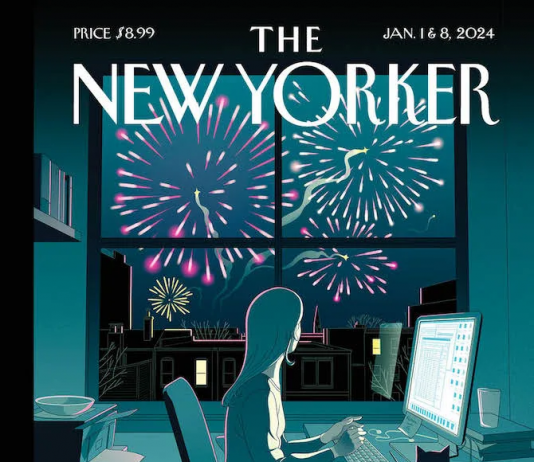 La prima copertina dell’anno del New Yorker disegnata dall’italiana Bianca Bagnarelli