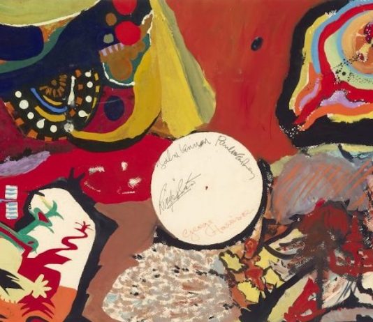 L’unico dipinto dei Beatles sarà battuto all’asta da Christie’s beatles asta