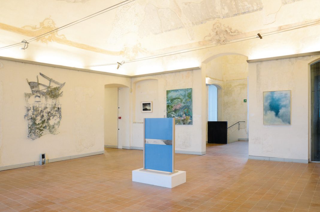 L’opera di Marco Tagliafico alla mostra finale di Arteam Cup 2023, Palazzo del Commissario, Savona. Ph. Diego Santamaria