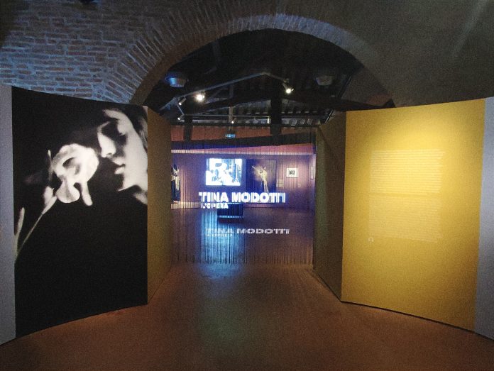 Entrata Mostra Tina Modotti. L'opera, Palazzo Roverella, Rovigo, 2024