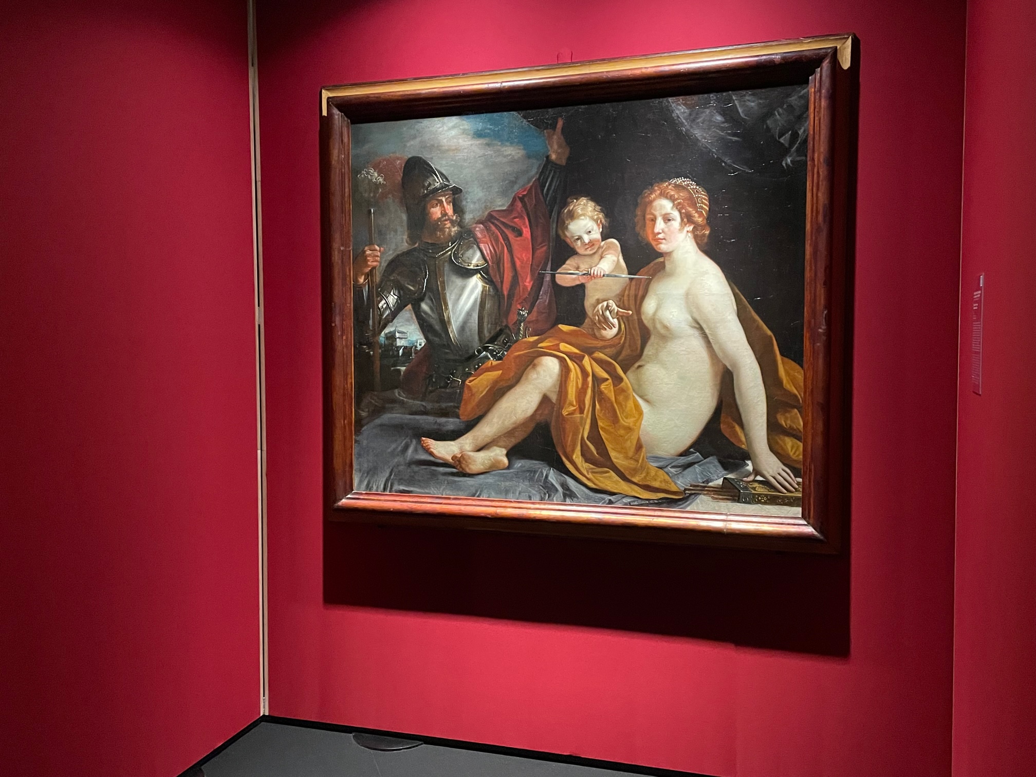 L’Amore nell’Arte da Tiziano a Banksy, veduta della mostra, Palazzo Montani, Terni