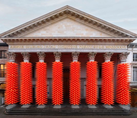Cones, le immagini della spettacolare installazione di SpY in Belgio